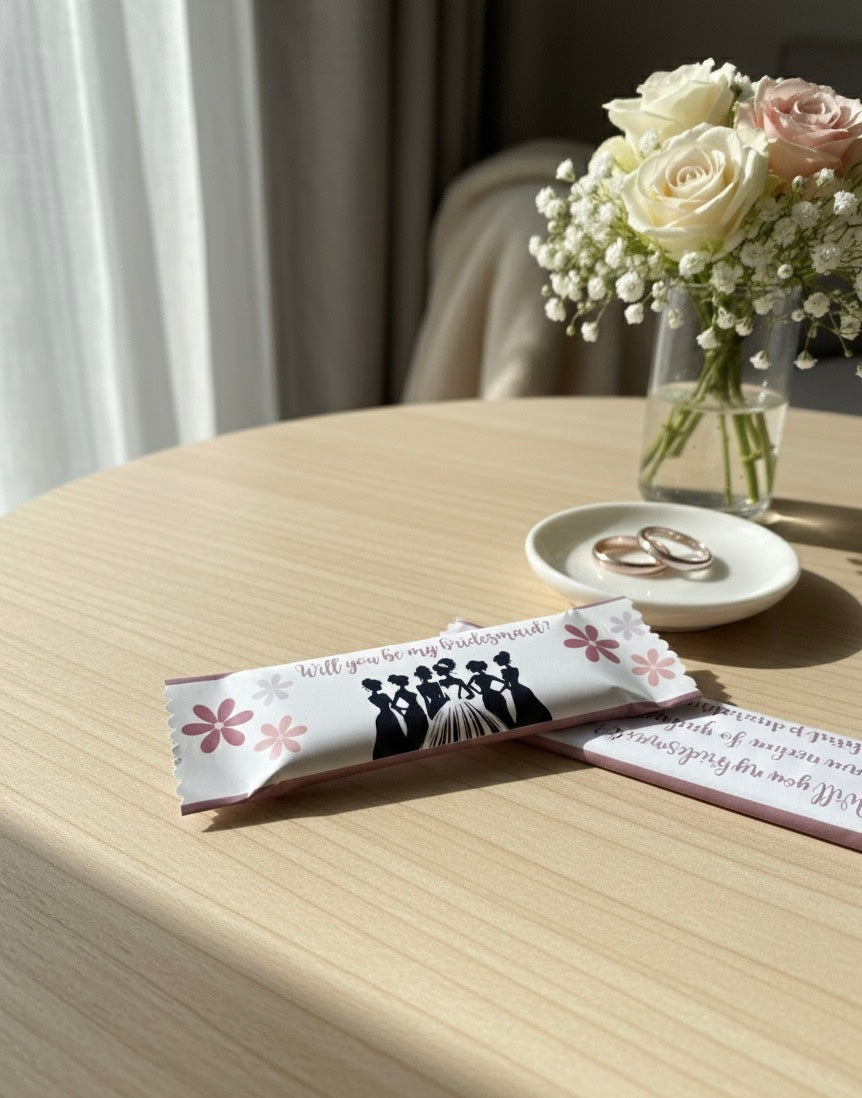 Personalised chocolates