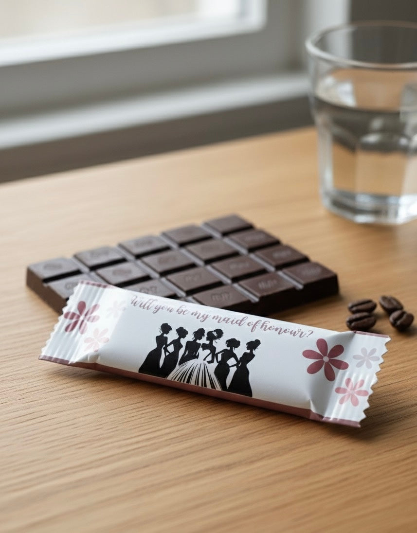 Personalised chocolates