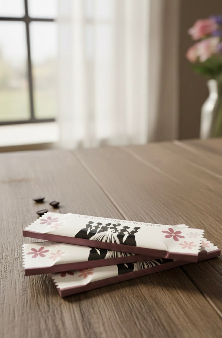 Personalised chocolates