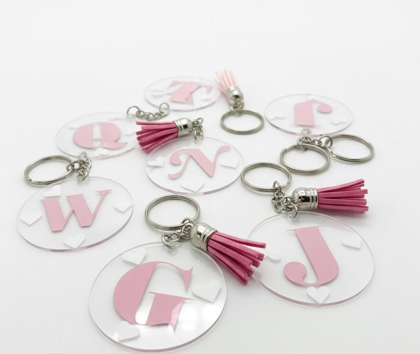 Personalised Keyring with Tassel